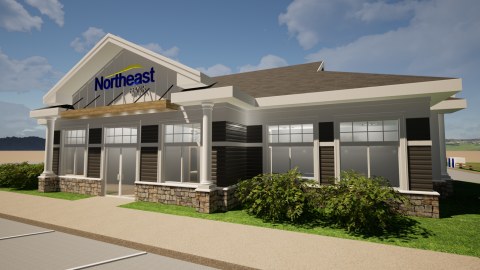 Reliable and Trust Bank Auburn Location Rendering